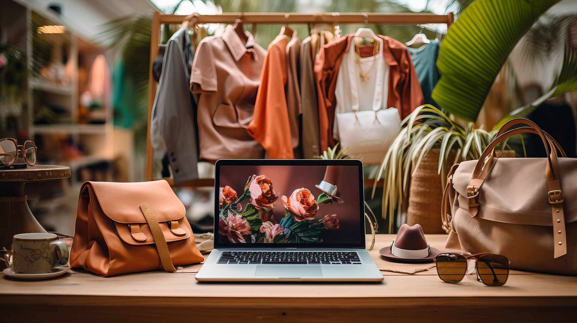 photograph-young-clothing-store-owner-using-laptop-her-shop